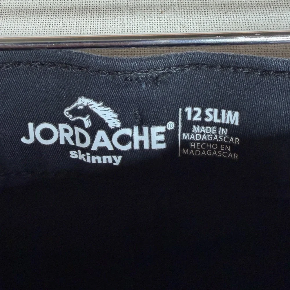 Jordache Kids Skinny Pants size 12 Slim Black‎